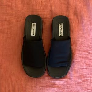 Steve Madden Gimmee Platform Wedge Sandal